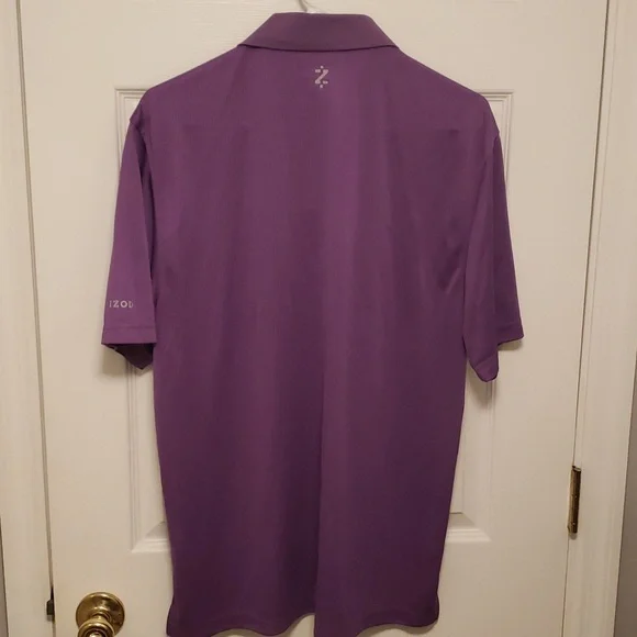 Purple Izod Golf Polo - Picture 3 of 6